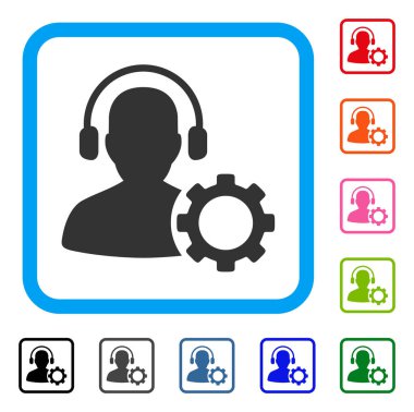 Operatör yapılandırma dişli simgesini çerçeveli