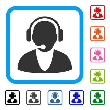 İşleç simgesini çerçeveli