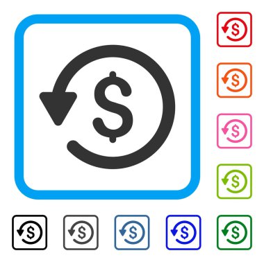 İndirim simgesi çerçeveli