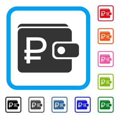 Simge Rublesi çanta çerçeveli