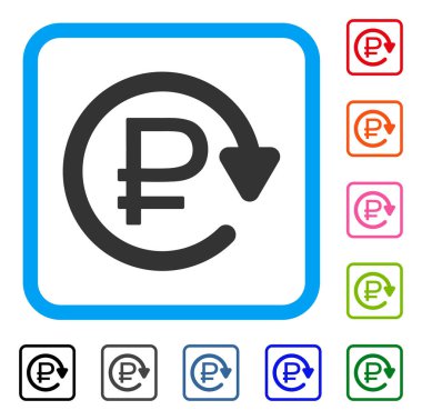 Simge Rublesi yinelenen ödeme çerçeveli