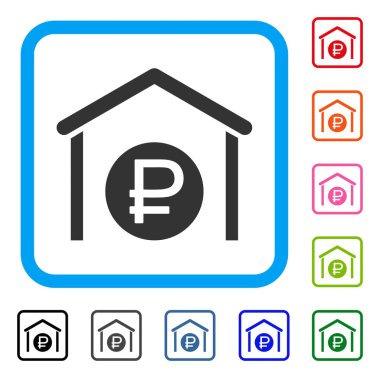 Simge Rublesi depolama çerçeveli