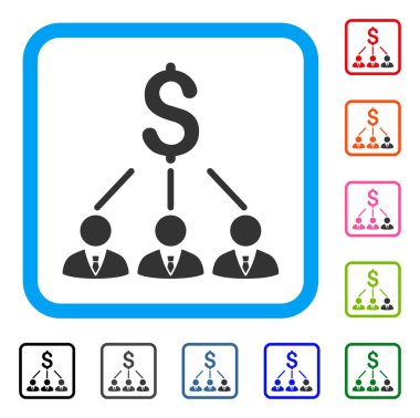 Hissedarlar simgesi çerçeveli