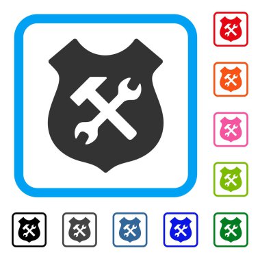 Kalkan Seçenekleri simgesini çerçeveli