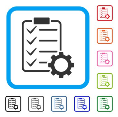 Akıllı sözleşme dişli simgesini çerçeveli
