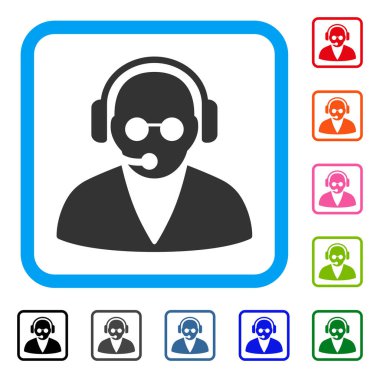 Destek işleç simgesini çerçeveli