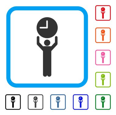 Zaman Yöneticisi simgesini çerçeveli