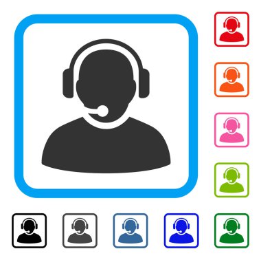 İşleç simgesini çerçeveli