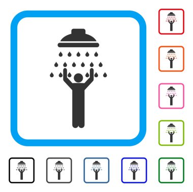 Simge duş altında adama tuzak