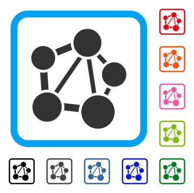 Ağ simgesini çerçeveli