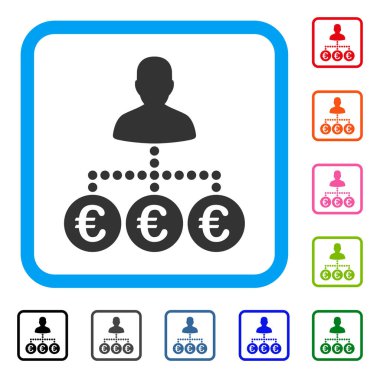Euro mükellefi simgesi çerçeveli