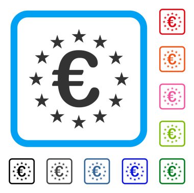 Avrupa Birliği yıldız simgesini çerçeveli