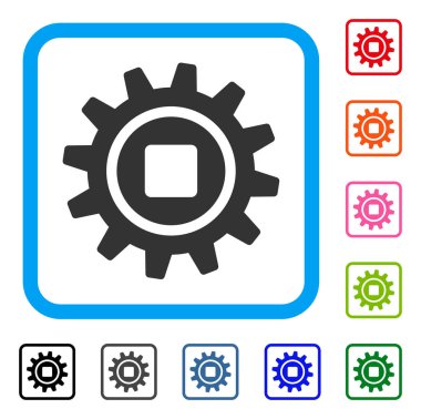 COG simgesi çerçeveli