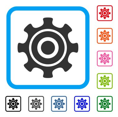 Dişli simgesini çerçeveli