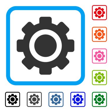 Dişli simgesini çerçeveli