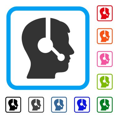 İşleç simgesini çerçeveli