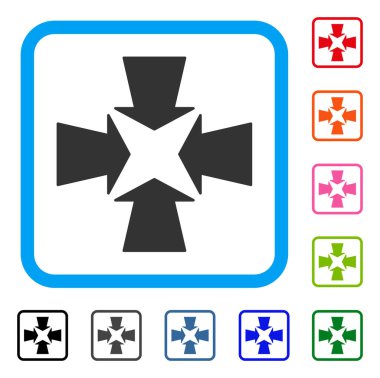 Deli doktoru okları simge çerçeveli