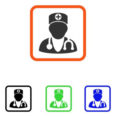 Terapist simgesi çerçeveli