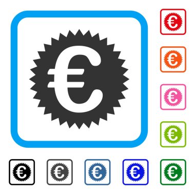 Euro garanti damga simgesi çerçeveli