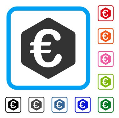 Avrupa Finans simgesi çerçeveli