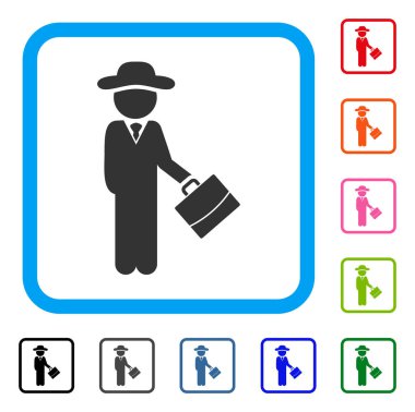 Beyefendi Yöneticisi simgesini çerçeveli