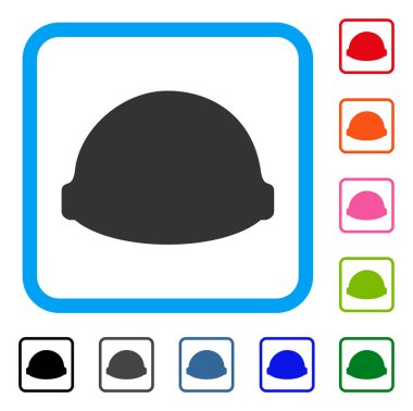 Simgesini Oluşturucu kask çerçeveli