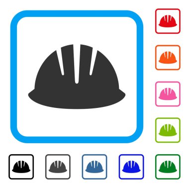 Simgesini Oluşturucu kask çerçeveli