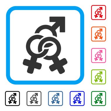 Simgesini çift kişilik metresi çerçeveli