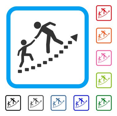 Eğitim ilerleme simgesini çerçeveli