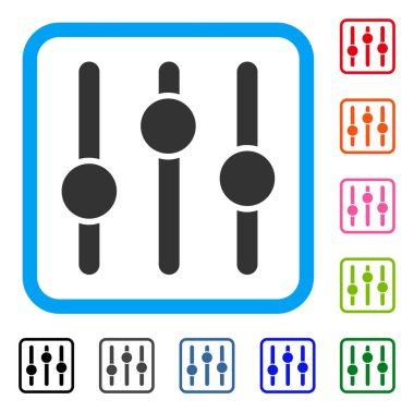 Equalizer'ı simgesi çerçeveli