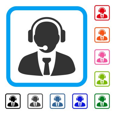 Destek Yöneticisi simgesini çerçeveli