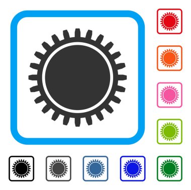 Dişli simgesini çerçeveli