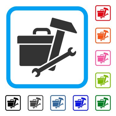 Araç kutusu simgesi çerçeveli