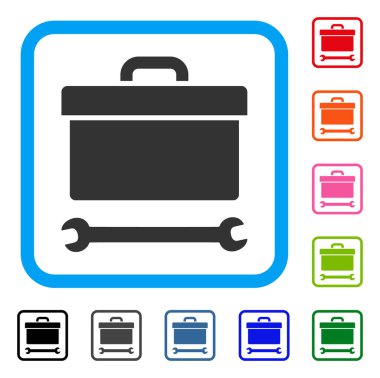 Araç kutusu simgesi çerçeveli