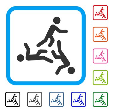 Erkekler hareketli simge çerçeveli