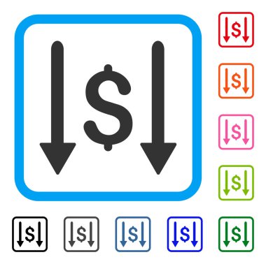 Para çerçeveli simgesi almak