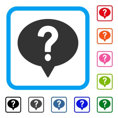 Çerçeveli simge sormak