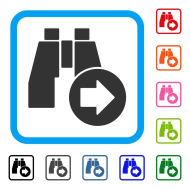 Sonraki dürbün simgesini çerçeveli bulmak