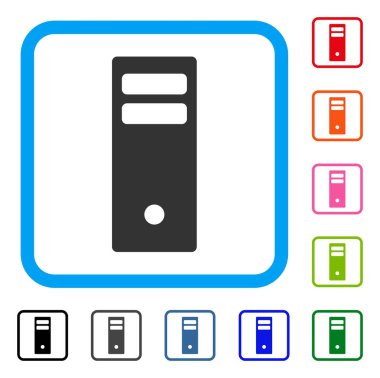 Simge sunucusu anabilgisayar çerçeveli