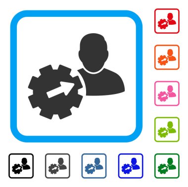 Kullanıcı entegrasyon API dişli simgesini çerçeveli