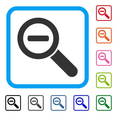 Çerçeveli simgesi zoom