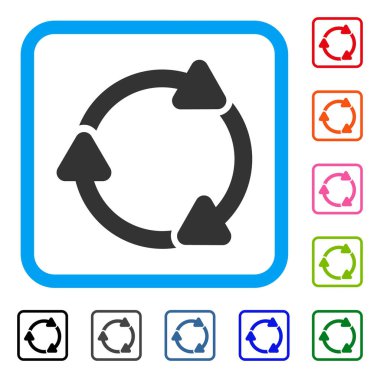 Simgesini Döndür Cw çerçeveli