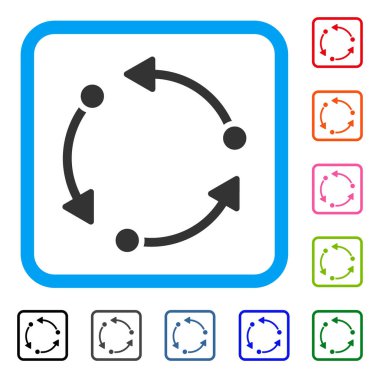 Çerçeveli simgesini Döndür