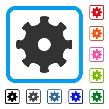 Dişli simgesini çerçeveli