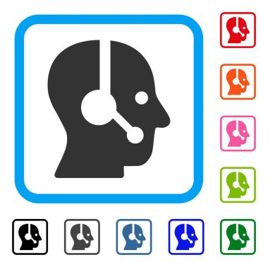 İşleç simgesini çerçeveli