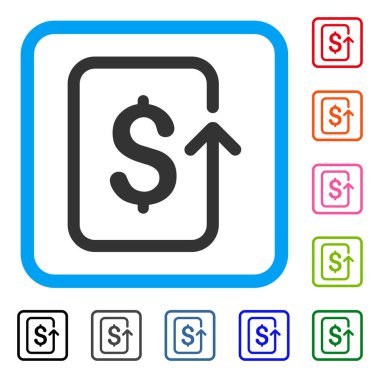 Ters işlem simgesini çerçeveli