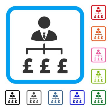 Patron Lirası ödemeler simgesi çerçeveli