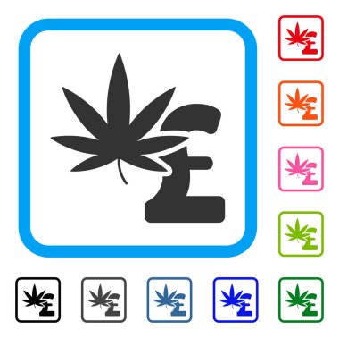 Esrar Lirası iş simge çerçeveli