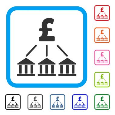 Simge Lirası banka Derneği çerçeveli