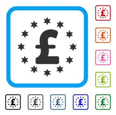 Işıltı Lirası simge çerçeveli